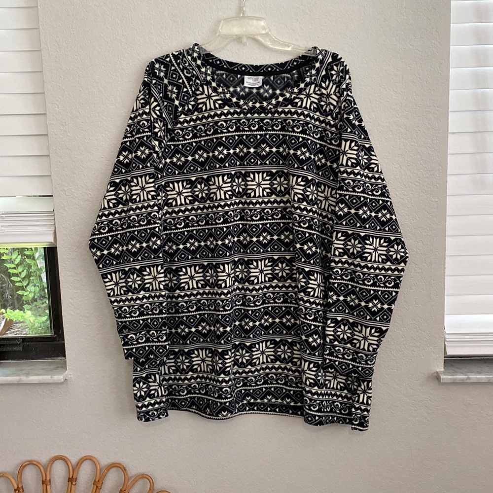 Fleece performance sweater